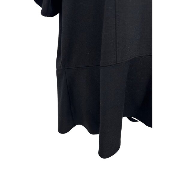 Lane Bryant Short Sleeve Square Neck Peplum Hem Blouse Size 26/28 - Picture 2 of 10